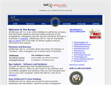 Tablet Screenshot of infobureau.net